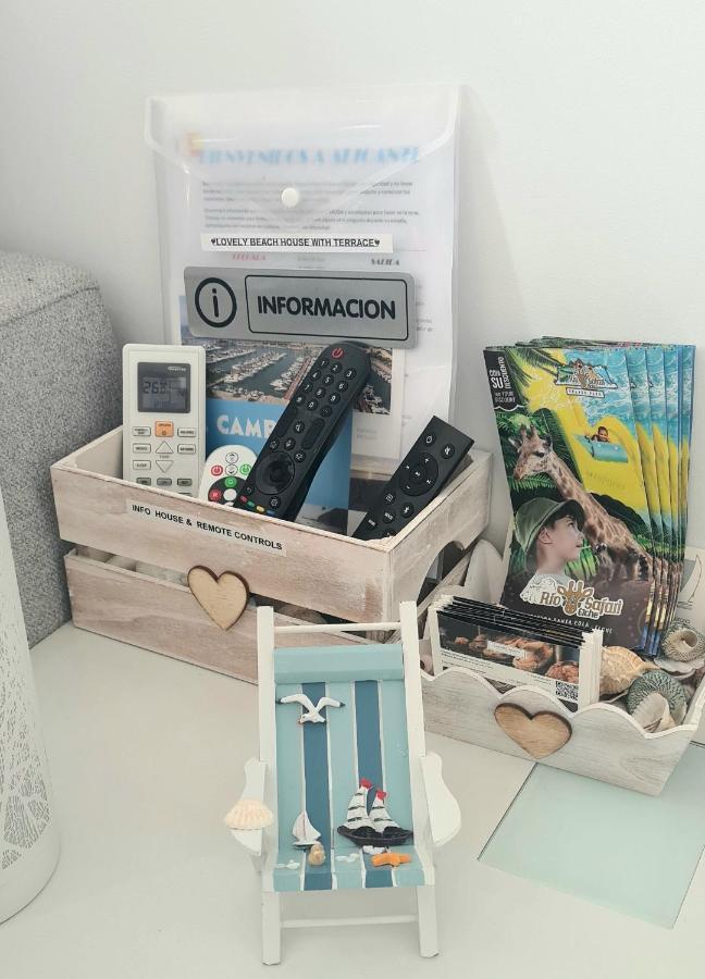 Lovely Beach House With Terrace San Juan Alicante El Campello Exterior foto